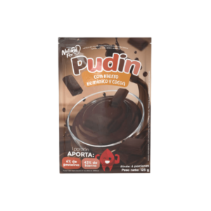 Pudin con HIERRO HEMÍNICO Y COCOA